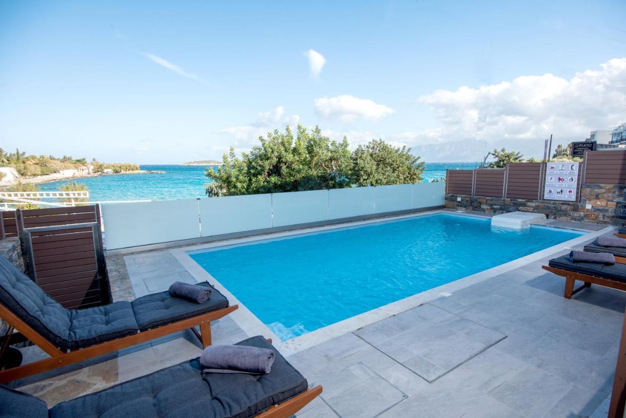 Ammos Lux Apartments Crete Ayos Nikolaos Dış mekan fotoğraf