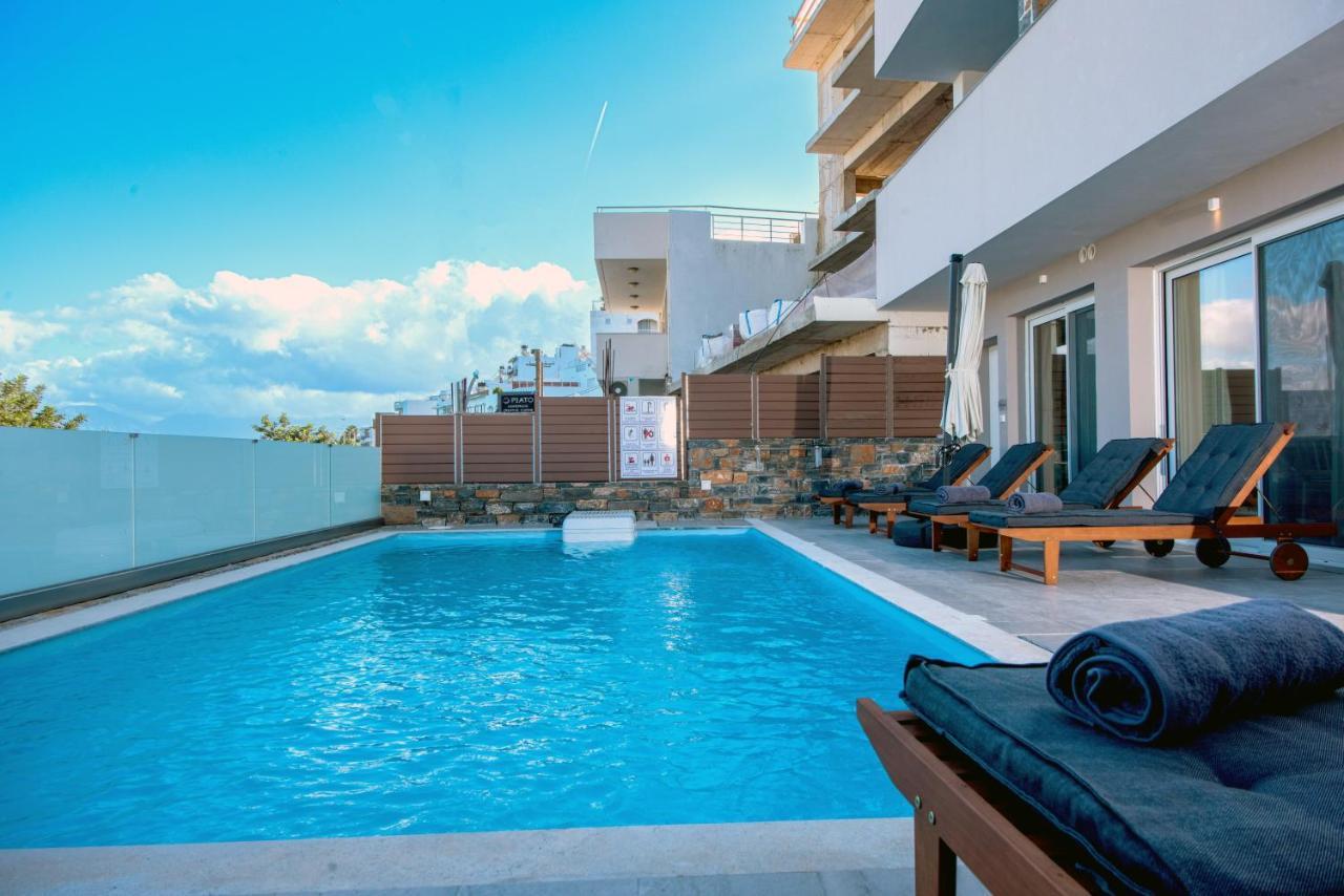 Ammos Lux Apartments Crete Ayos Nikolaos Dış mekan fotoğraf